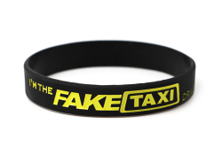 Silicone wristband | Fake Taxi | black