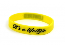 Silicone wristband | LOWERED | yellow