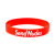 Silicone wristband | Send Nudes | red