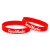 Silicone wristband | Send Nudes | red