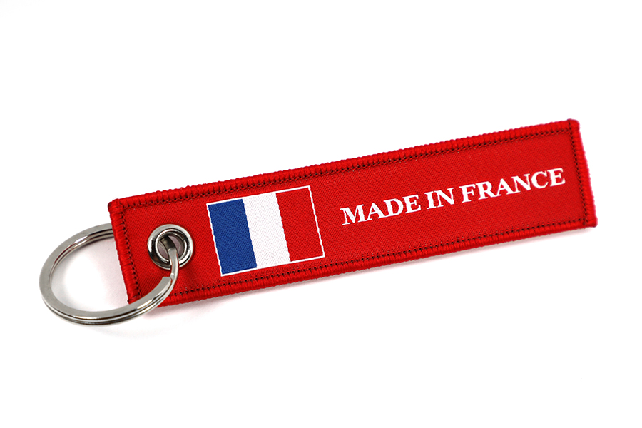 France Flag Keyring 