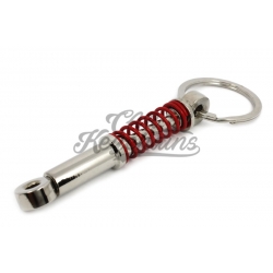 Simple shock absorber keychain | Red