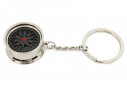 LM wheel keychain | grey