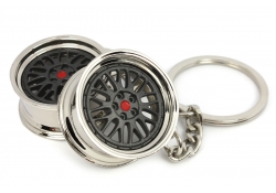 LM wheel keychain | grey