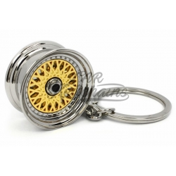RS ver. 2 wheel keychain | gold