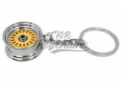 RS ver. 2 wheel keychain | gold