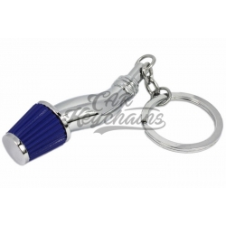 Cold air intake keychain | Blue
