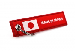 Made In Japan jet tag keychain