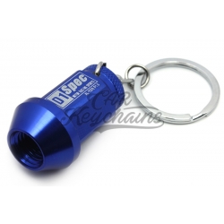 D1 wheel nut keychain | Blue