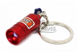 NOS LED bottle keychain | Red