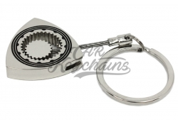 Rotary piston keychain | Chrome