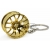 0.01 wheel keychain | Gold
