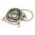 Rotary piston (bigger ver.) keychain | Silver matt