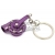 Turbine keychain | purple chrome