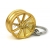 CVT wheel keychain | gold