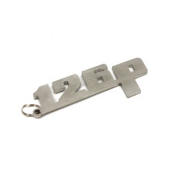 Fiat 126p logo keychain | Stainless steel