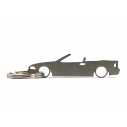 BMW E36 cabrio keychain | Stainless steel