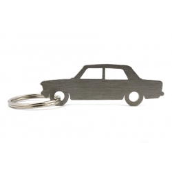Fiat 125p keychain | Stainless steel