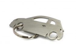 Fiat 500 3d keychain | Stainless steel