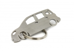 Fiat Panda III keychain | Stainless steel