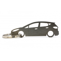Ford Fiesta MK8 5d keychain | Stainless steel