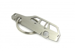 Mercedes E W124 wagon keychain | Stainless steel