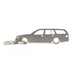 Mercedes W210 wagon keychain | Stainless steel