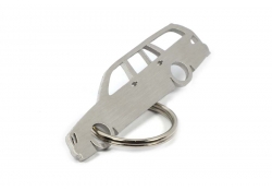 Mercedes W210 wagon keychain | Stainless steel