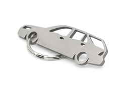 Saab 95 9-5 wagon keychain | Stainless steel