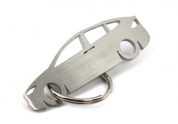 Tesla Model X keychain | Stainless steel