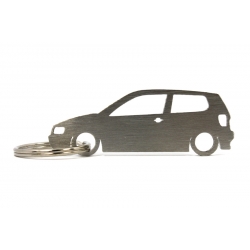 VW Volkswagen Polo 6N 3d keychain | Stainless steel