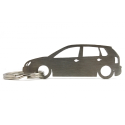 VW Volkswagen Polo 9N 5d keychain | Stainless steel