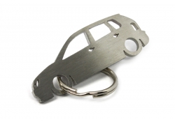 VW Volkswagen Polo 9N 5d keychain | Stainless steel