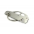 Audi A3 8P 3d keychain | Stainless steel