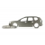 Dacia Duster sedan keychain | Stainless steel