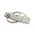 Dacia Logan MK1 sedan keychain | Stainless steel