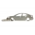 Mazda 3 BK sedan keychain | Stainless steel