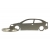 Opel Astra G 3d keychain | Stainless steel