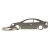 Opel Astra G coupe keychain | Stainless steel