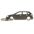 Seat Ibiza 6L 5d keychain | Stainless steel