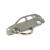 VW Volkswagen Polo 9N3 5d keychain | Stainless steel